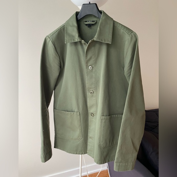 APC Kerlouan Chore Coat Green Small - Picture 2 of 10